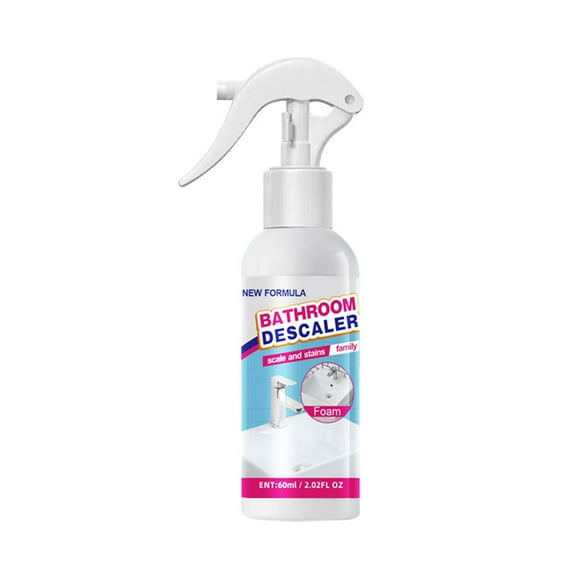 Bathroom Cleaner, Stain Remover for Stubborn Stains & Grime, All-Purpose Liquid Cleaner for Bathtub, Tiles, Toilet Bowl, Glass & Porcelain Descaler, Heavy-Duty Degreaser, Household Cleaning Supplies