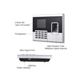 thumbnail image 4 of Time Clock,Attendence Machine N-508 Password Office Recorder Biometric Attendance System USB Fingerprint Time Employee Control Machine, 4 of 7
