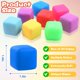 thumbnail image 4 of Pelotas antiestrés Stress Cube Toys DIYDEC, 24 unidades, que crecen lentamente, 4 of 7