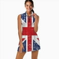 thumbnail image 2 of Grunge Uk Flag British Flag Sports Dresses Women Tennis Dress Outdoor Badminton Golf Quick-Drying And Breathable Sports Dress, 2 of 4