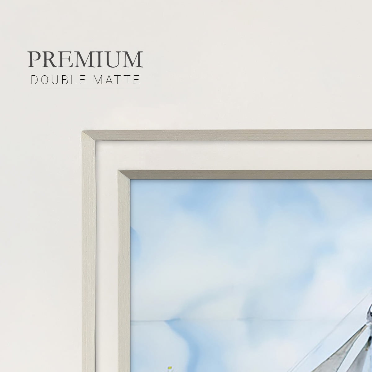 Blue SailPremium Framed Print