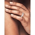 thumbnail image 6 of 1/3 Carat TW Lab-Grown Diamond Sterling Silver Women's "Cherish" Anniversary Band, 6 of 8