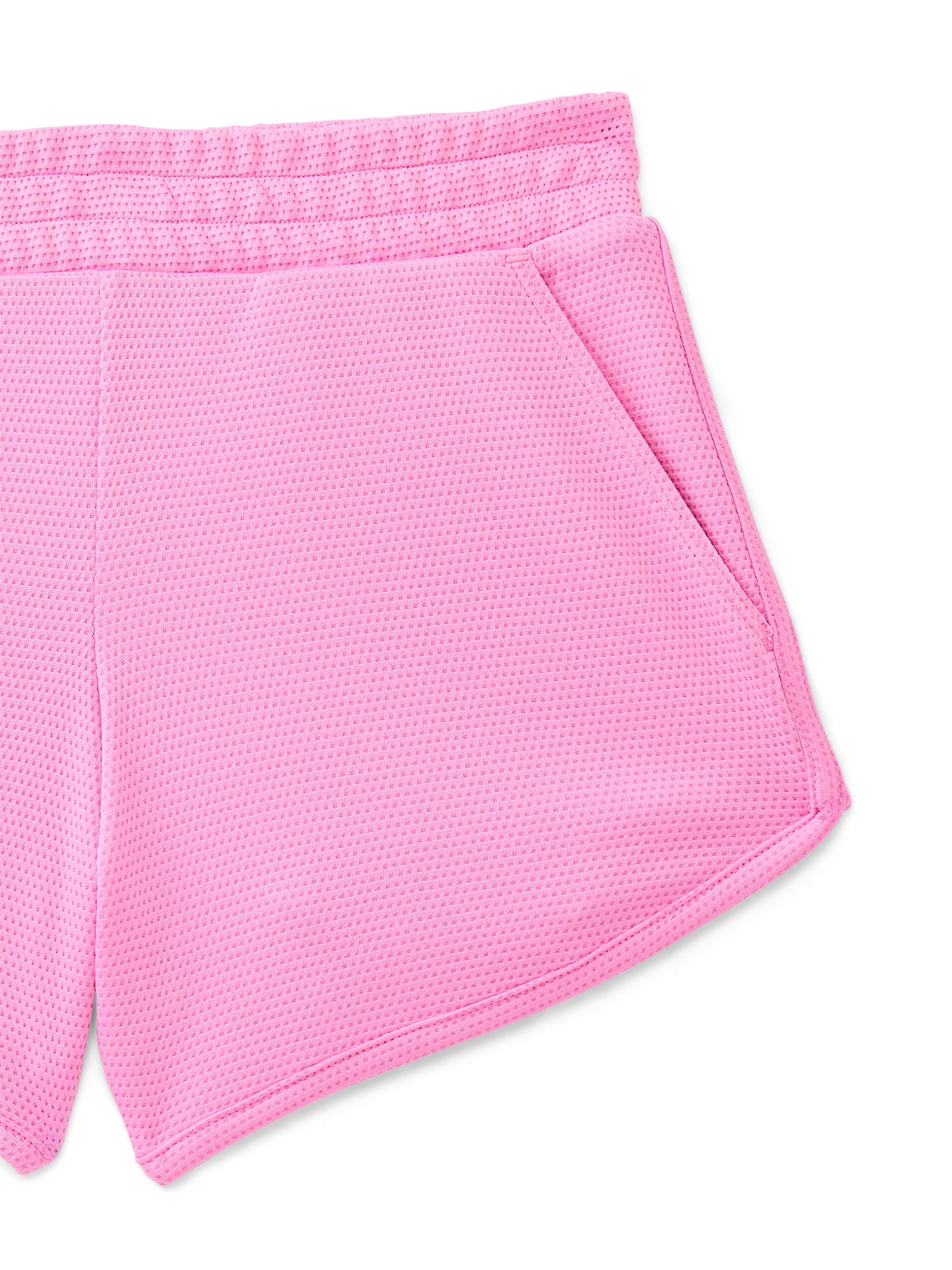 Athletic Works Little and Big Girls Active Shorts, Sizes 4-18 & Plus
