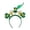 B, variant on St. ’s Day Headband Irish Party Green Headpiece Hair Holiday Prop Squiggle Medium Hair for Women Fine Hair Fashion Hair for Women Curly Hair Hair Thick Hair Hair Hair Barrettes for Women Fine Hair