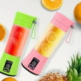 thumbnail image 5 of Portable Blender Smoothie - 380ml Personal Shakes and Smoothies Blenders Mixer Juicer Household Small Charging Portable Student Fruit Veggie Juicer Cup, 5 of 13