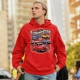 thumbnail image 4 of Ford Still Plays with Trucks Sweatshirt American Classic F100 F150 Pickup Built Tough Vintage Offroad 4x4 Hoodie, 4 of 7