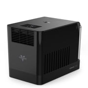 Vornado EV3 Whole Room Evaporative Humidifier, 1.5 gal Capacity, Electronic Humidistat, Top Fill, 54-Hour Run Time, 10 Speed Settings, Energy Efficient, 2 Antimicrobial Wicks, Easy To Clean, Black