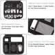 thumbnail image 2 of Funda organizadora de cables MATEIN con divisor ajustable gris, 2 of 9