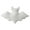 White, variant on Halloween Bat Shaped Throw Pillow, Soft Plush Bat Cushion, Halloween Gothic Home Decor Pillow, Fluffy Bat Shaped Pillow for Bedroom, Living Room, Sofa, Couch