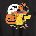 thumbnail image 3 of Pokémon - Witch Pikachu With Candy - Youth Crewneck Fleece Sweatshirt, 3 of 5