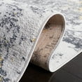 thumbnail image 5 of SAFAVIEH Toscana Nowell Abstract Polyester Area Rug, Ivory/Dark Grey, 8' x 10', 5 of 8