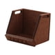 thumbnail image 3 of Estantería para casa de muñecas, muebles hechos a mano, accesorios de paisajismo, micropaisaje, mueble de madera en miniatura, minimaqueta para sala d, 3 of 9