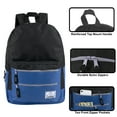thumbnail image 5 of Multi-Color Back Pack with Adjustable Padded Shoulder (Blue), 5 of 6