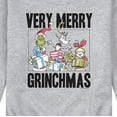 thumbnail image 3 of Dr. Seuss - The Grinch - Men's Crew Neck Fleece Pullover, 3 of 5