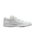 thumbnail image 3 of Men's Jordan 1 Low White/White-White (553558 136) - 9, 3 of 4