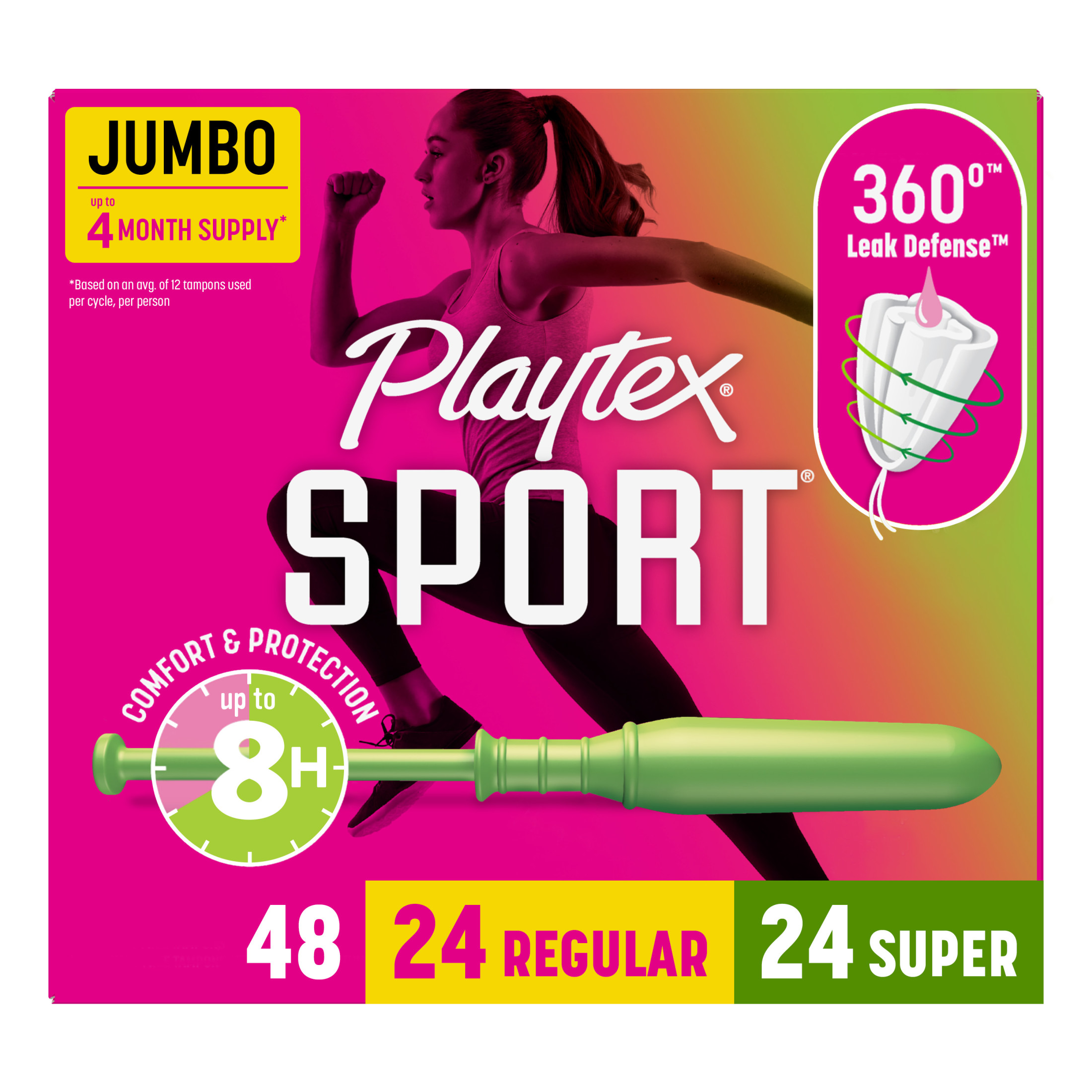 Tampax Radiant Assorbenti Interni Con Applicatore | 28 Pezzi, Inodori, Con Treccia LeakGuard | Senza Profumi, BPA E Lattice | Protezione Fino A 8 Ore