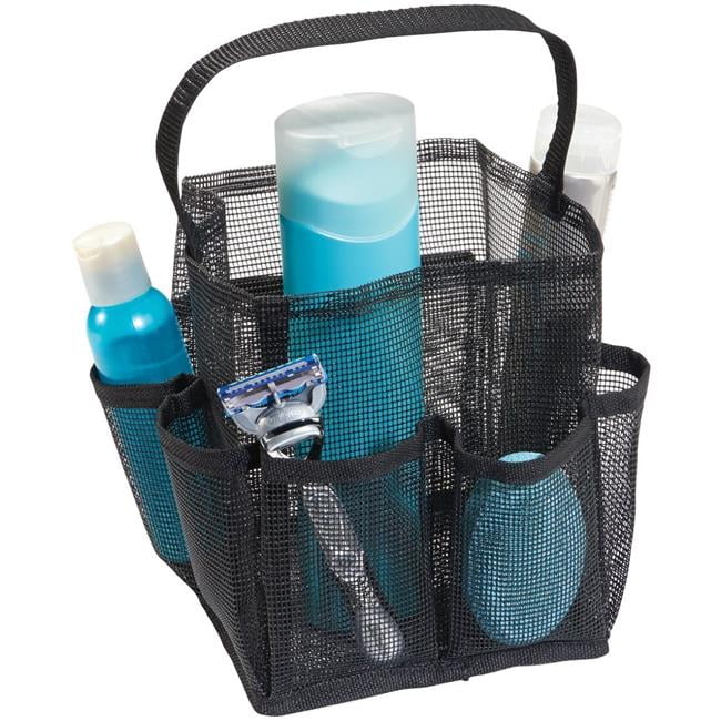 Interdesign 41823 Una CarryAll Mesh Shower Caddy Black