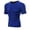 Blue, variant on Valcatch Mens Quick Dry Short Sleeve Compression Shirts Sports Baselayer T-Shirts Tops Workout Rash Guard Shirt