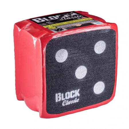 Block Targets B51300 Classic Square Friction 22 Inch Archery Target Cube Black