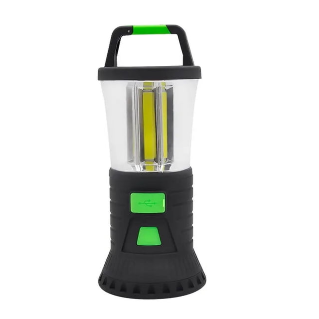 Linterna de camping recargable, luces LED para camping con 3 modos de luz, cargador portátil impermeable linterna para cortes de energía huracán emergencia senderismo