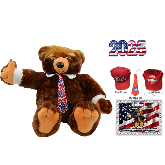 Trumpy Bear 2024 as seen on TV, the original Third Edition Trumpy