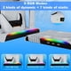 thumbnail image 4 of Apto para PS5/PS5 Slim. Soporte todo en uno con ventilador de refrigeración e iluminación RGB, base de carga para dos mandos, soporte para auriculares, 14 ranuras para guardar juegos y puerto USB, 4 of 7