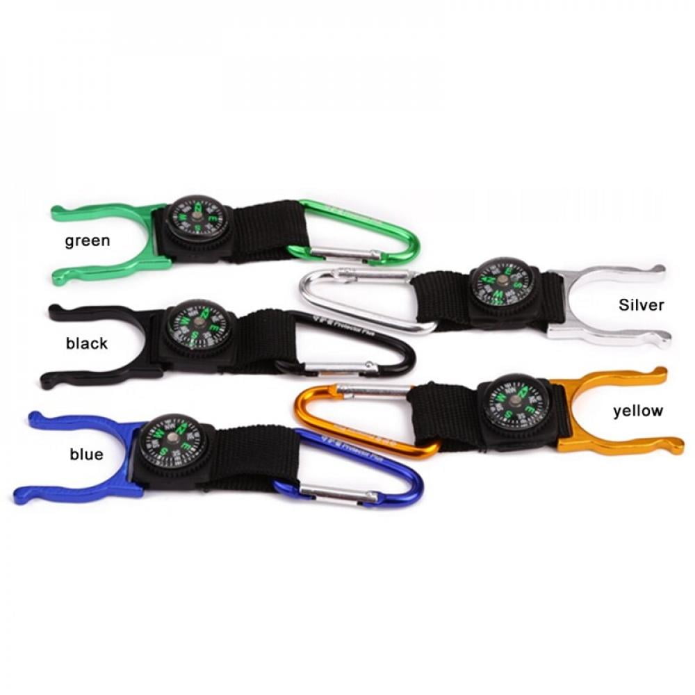1PCS Water Bottle Buckle Hanging Clip Key Chain Holder Compass For Bottle Tool 