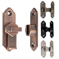 thumbnail image 4 of 1x Sliding Barn Door Lock Heavy Duty Bolt Toggle Guard Latch Wine Cabinet Closet, 4 of 5