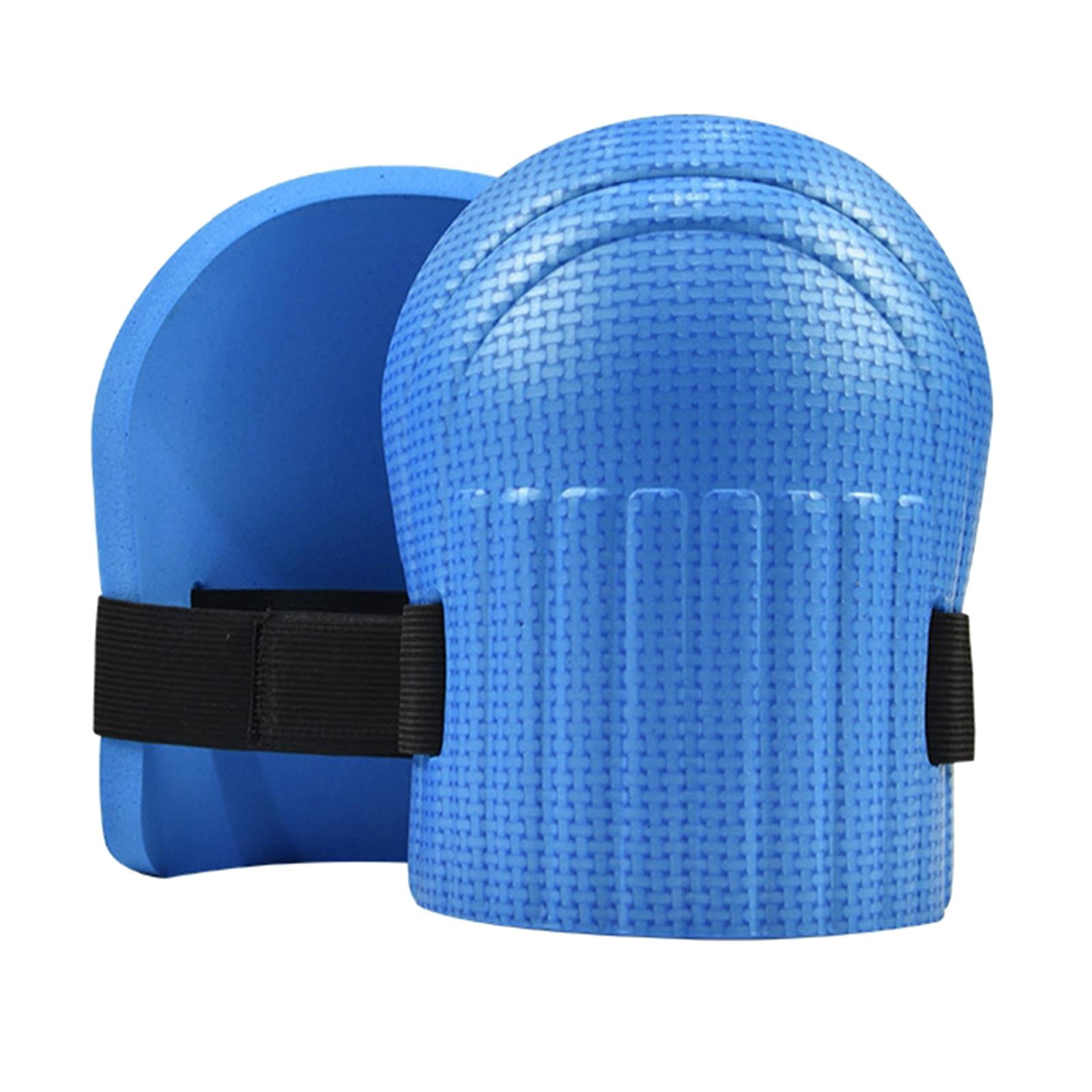 SunniMix 5xGardening Knee Pads EVA Foam Cushion Kneepads Soft Inner Liner Professional Blue 5 Pcs