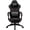 A-Black, variant on KARXAS Ergonomic Gaming Chair with Massage Lumbar Support and Footrest — PU Leather Reclining Computer Desk Chair with Pocket Spring Cushion for Adults, Big and Tall Game Chair, Brown