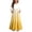 Yellow, variant on ATOGUTA Girls Dresses Short Sleeve Floral Print Loose Casual Long Maxi Dress with Pockets Size 4T-14, Beige