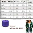 thumbnail image 6 of OTHYROCE Women Sweater Button up V Neck Female Cardigans With Pockets S-XXL, 6 of 7