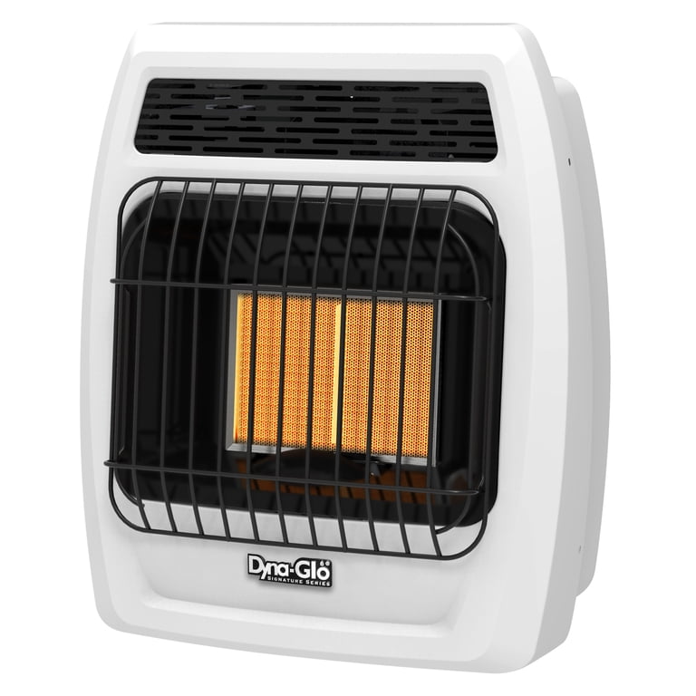 Dyna-Glo 12,000 BTU Natural Gas Infrared Vent Free Thermostatic Wall Heater  - Walmart.com