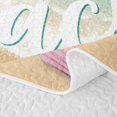 thumbnail image 5 of Erosebridal Watercolor Sea Coral Kids Twin Quilt Set,Ocean Beach Theme Hawaii Summer Holiday Twin Coverlet Set For Girls,2 Pieces, 5 of 7