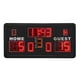 thumbnail image 5 of Score Keeper Marcador electrónico de baloncesto Reloj de puntuación portátil Marcador electrónico para voleibol, fútbol, 5 of 8