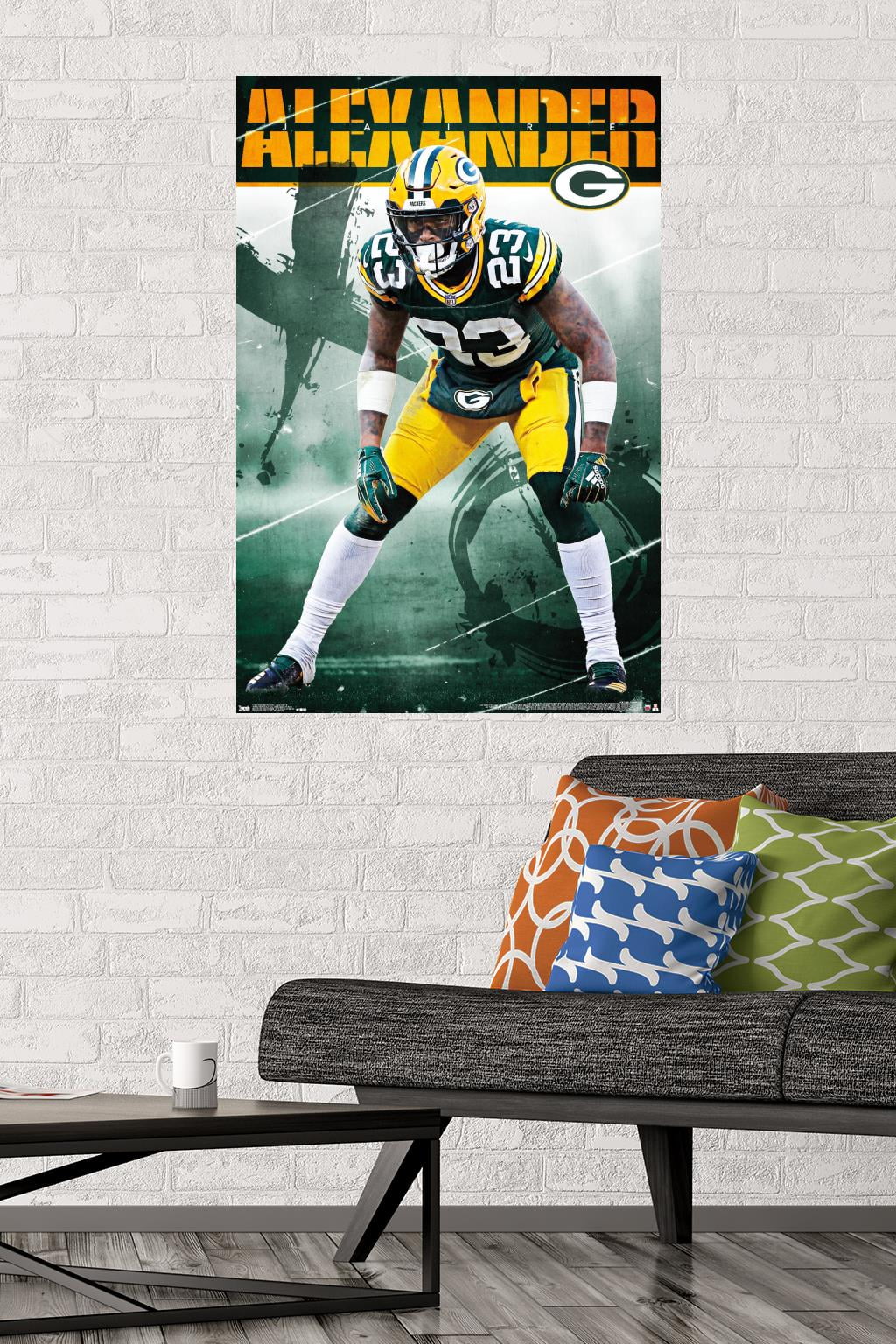 NFL Green Bay Packers - Jaire Alexander 19 Wall Poster, 22.375" x 34"
