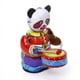 thumbnail image 5 of Retro Panda Baterista Yotijar Juguete de Hojalata Coleccionable con Llave, 5 of 8
