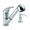 Peerless Choice One Handle Chrome Kitchen Faucet