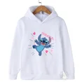 thumbnail image 2 of Sudadera con capucha de Disney Stitch de los años 90, ropa de dibujos animados para niñas y niños, sudadera de Lilo Stitch, jersey informal de manga para bebés, 2 of 5