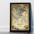 thumbnail image 6 of Augusta Map Poster, Georgia Map Art Poster, Canvas, Augusta Map City style Watercolor art Poster, Augusta Map Canvas - 89AZ1465, 6 of 6
