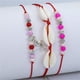 thumbnail image 4 of Sonducket 3 piezas pulseras trenzadas conjunto de joyería de muñeca decoración de longitud ajustable accesorios populares cadena de mano ropa de fiesta Ropa, zapatos y accesorios Miscelánea Sonducket AP010282-00, 4 of 6