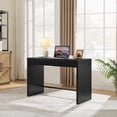 thumbnail image 6 of SICOTAS 47.4 inch Computer Desk with Drawer, Wood Writing Desk, Small Study Table for Home Office in Black, 6 of 9