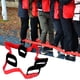 thumbnail image 3 of Juego de 2 cintas de tracción para entrenamiento y desafío de equipos al aire libre para 4 jugadores con huellas de gigantes, 3 of 8