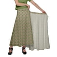 thumbnail image 6 of Moomaya Skirts For Women Long Length Rayon Printed Casual Summer Wear Clothing, 6 of 6