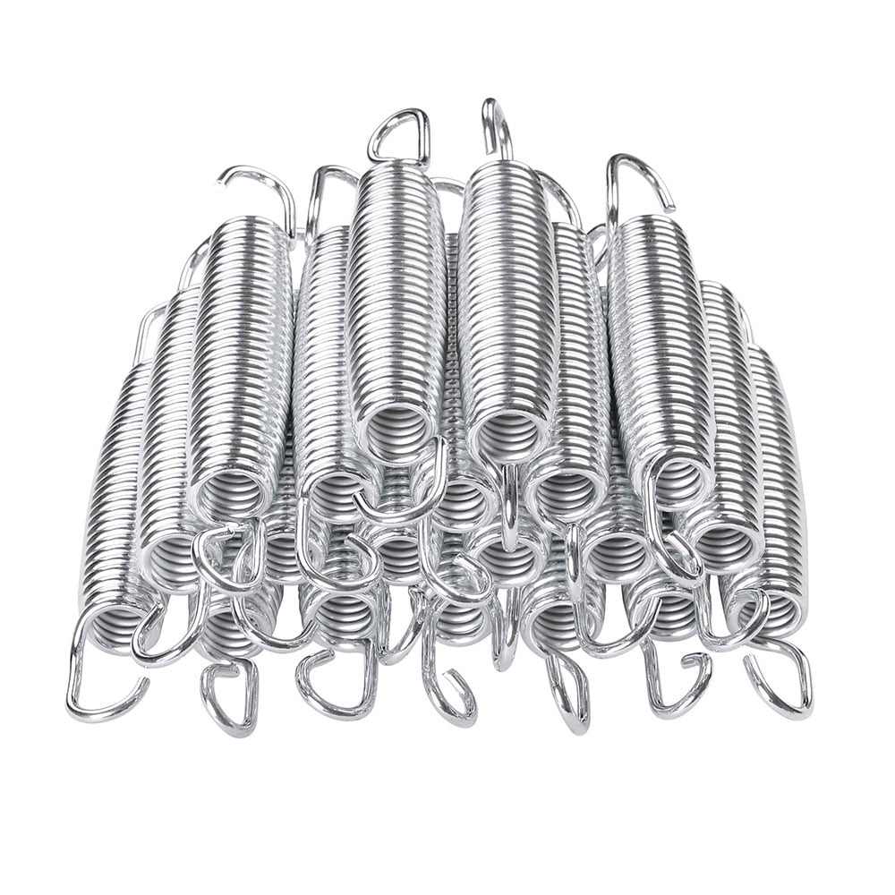 7 Heavy-Duty Galvanized Steel Replacement Kit for Extra Bounce ZX 10 Pack Silver Trampoline Spring Galvanized Steel Replacement