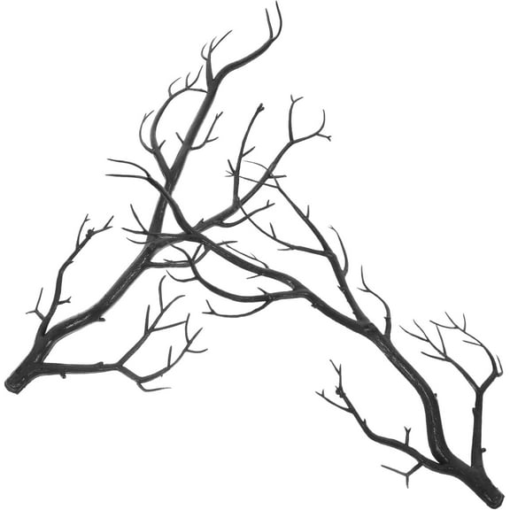 2pcs Artificial Antler Dried Tree Branches for Halloween and Christmas Decor Faux Twigs for Crafts and Home Decoration Lifelike Simulation Branches for Festive Arrangements