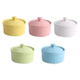 thumbnail image 1 of Bowls Ramekins Baking Porcelain Dishtrifle Cream Ice Dessert Soufflé Dishes Puddingcasserole Mini Lids Bowl, 1 of 6