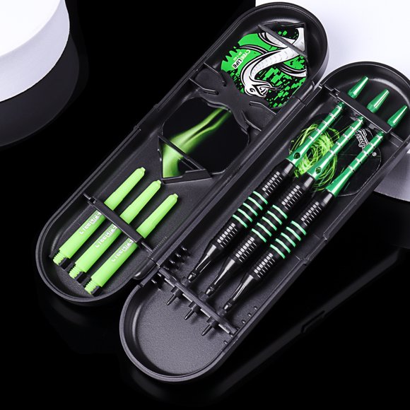 18g Soft Tip Darts Set, Professional Plastic Tip Darts with Storage Box for Electronic Dartboard Games
