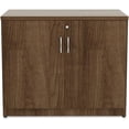 thumbnail image 4 of Lorell, LLR69999, Storage Cabinet, 1 Each, Walnut, 4 of 5