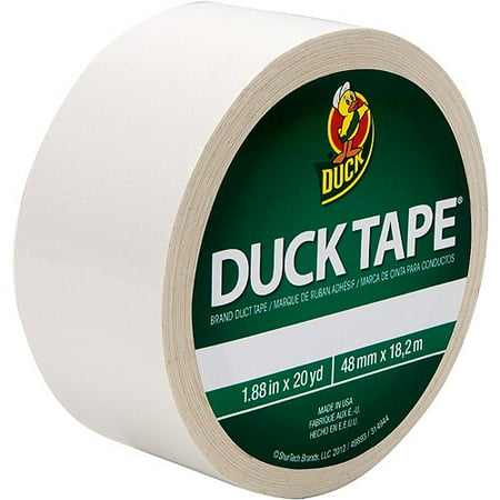 Duck Brand Duct Tape, 1.88" x 20 yard, White